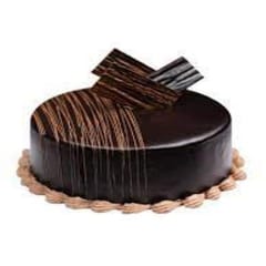 Delectable & Creamy Chocolate Delight Cake(Design as per availability)