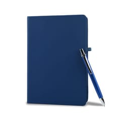 Blue Corporate Diary with Pen Combo set of 1 Pc for Corporate Gift