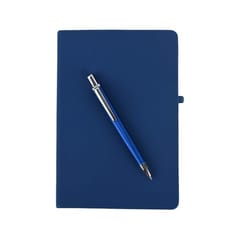 Blue Corporate Diary with Pen Combo set of 1 Pc for Corporate Gift