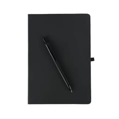 Black Corporate Diary with Pen Combo set of 1 Pc for Corporate Gift