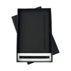 Black Corporate Diary with Pen Combo set of 1 Pc for Corporate Gift