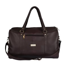 Stylish Brown Leatherette Duffle Bag for Travel can be the perfect gift for all your employees, clients and customers