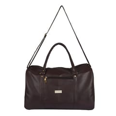 Stylish Brown Leatherette Duffle Bag for Travel can be the perfect gift for all your employees, clients and customers