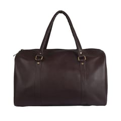 Stylish Brown Leatherette Duffle Bag for Travel can be the perfect gift for all your employees, clients and customers