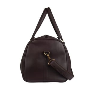 Stylish Brown Leatherette Duffle Bag for Travel can be the perfect gift for all your employees, clients and customers
