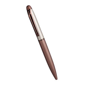 Stylish Grey & Copper Metallic Ballpoint Pen with Copper coating gives this pen a magnificent look,Premium style makes it perfect for gifting