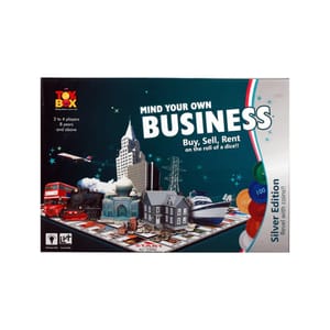 TOYS BOX MIND YOUR OWN BUSINESS SILVER EDITION