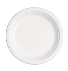 cThemeHouseParty, 10 Inch Round Plates 100% Natural, Biodegradable, Compostable, Ecofriendly, Safe & Hygienic Disposable (Pack of 50 Plates)