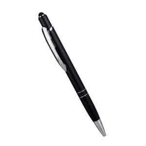 Stylish Black Ballpen With Stylus Perfect finishing with a pointed nib ,Ideal Corporate gift suitable for all industries