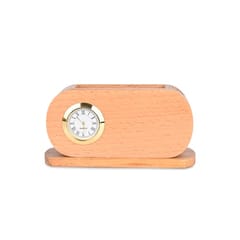 Classic Wooden Desk Organizer  Ideal for gifting to the stakeholders, this Classic Desk organizer will be loved by your stakeholders