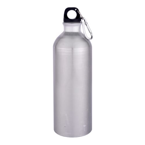 Aluminum Bottle Capacity -750ml Leak Proof, Spill Proof of Glossy Silver for Corporate Gifiting