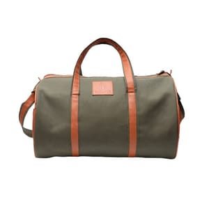 Sporty Carthorse Olive Green Gym Bag perfect as your gym companion not only because they are spacious but also easy to clean