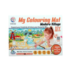 RATNA'S MY COLOURING MAT MODERN VILLAGE