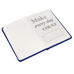 A5 Classic Blue Corporate Diary with Italian PU Cover Diary_03 budget-friendly & best selling gifting items For Corporate