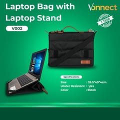 Laptop Bag with Stand V002 for comfortable support and to help exhaust the heat Ideal for corporate Gifting