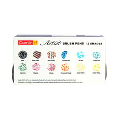 CAMLIN ARTIST BRUSH PENS -12 SHADES