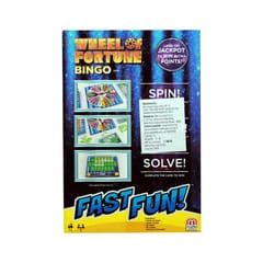 FAST FUN WHEEL OF FORTUNE BINGO GAME