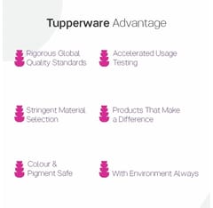 Tupperware MM Round 02 - 440ml-1pc-Home Appliances