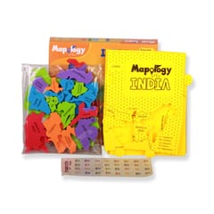 IMAGI MAKE MAPOLOGY INDIA MAP PUZZLE WITH INDIAN STATES