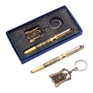 Spiritual Balaji Gift Set contains a pen and keychain Perfect for corporate gift