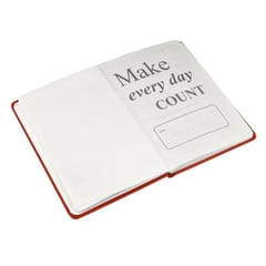 A5 Classic Red Corporate Diary with Italian PU Cover Diary_02 budget-friendly & best selling gifting items For Corporate