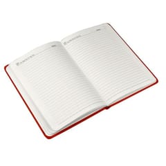 A5 Classic Red Corporate Diary with Italian PU Cover Diary_02 budget-friendly & best selling gifting items For Corporate