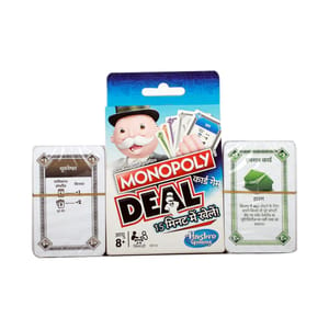 HASBRO GAMING MONOPOLY DEAL CARD GAME HINDI