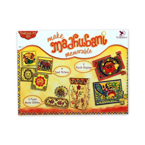 TOYKRAFT TRADITIONAL ART KITS MAKE MADHUBANI MEMORABLE