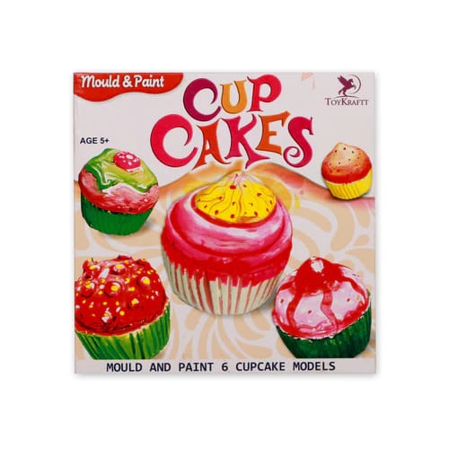 TOYKRAFT MOULD & PAINT CUP CAKES