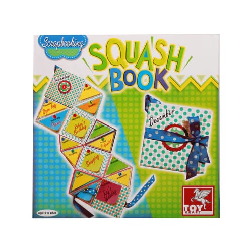 TOYKRAFT SCRAPBOOKING SQUASH BOOK