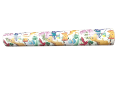 Dinosaur Gift Wrapping paper ,  Gift Wrapping Paper Roll Design for Wedding,Birthday, Gifts Size - 50.5 x 70.5 cmpack of 10- Multi-Colour