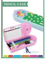 Spinner  Plastic Pencil Boxes For Back To School Kids  (Set of 1) ( Colour As Per Available )