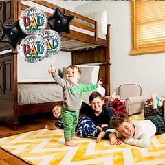 Father's Day Gift Thankyou Dad Balloon Fathers Birthday Gift for Dad Father's Day Decoration Foil Balloon Papa Birthday Decoration