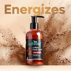 Coffee Body Wash with Berries | De-Tan & Deep Cleansing Shower Gel | Enriched with Vitamin C & in Energizing Fruity Berry Aroma | Suitable for All Skin Types | For Men & Women (200ml)