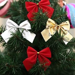 12pcs Christmas Tree Bows Christmas Bows for Tree Christmas Bow Red Christmas Bows Bowknot Ornament Xmas  By cThemeHouseParty