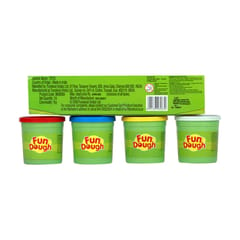 FUN DOUGH JUMBO PACK 4 COLOURS