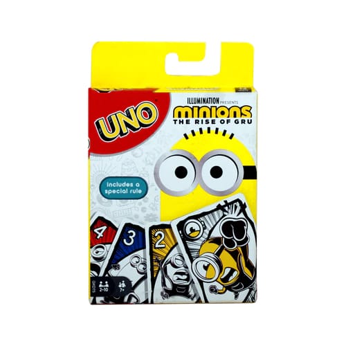 MATTEL GAMES UNO ILLUMINATION PRESENT MINIONS THE RISE OF GRU