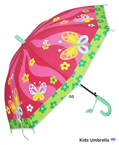 Flower Printed Umbrella For Kids ,Colorful Umbrella Gift For Your Kids In Rainy Season Pack Of 1