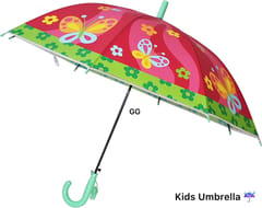 Flower Printed Umbrella For Kids ,Colorful Umbrella Gift For Your Kids In Rainy Season Pack Of 1