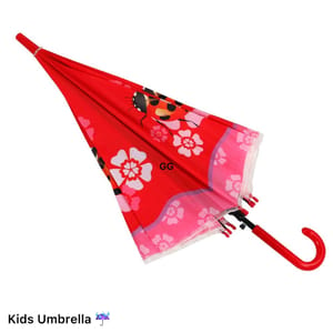 Kid's Umbrella For Back To School Kids , Colourful Printed Umbrella Gift For Your Kids In Rainy Season Pack Of 1 (Print As Per Availability) Best for girls and boys