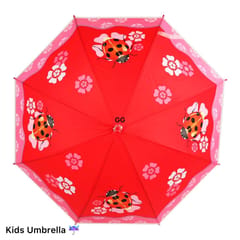 Kid's Umbrella For Back To School Kids , Colourful Printed Umbrella Gift For Your Kids In Rainy Season Pack Of 1 (Print As Per Availability) Best for girls and boys