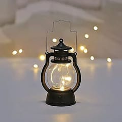 cThemeHouseParty Acrylic Antique LED Lamp Hurricane Wall Hanging Led String Light Holder for Wall Home, Lobby, Drawing Room, Living Room, Bedroom, Restaurant, Wall Decor