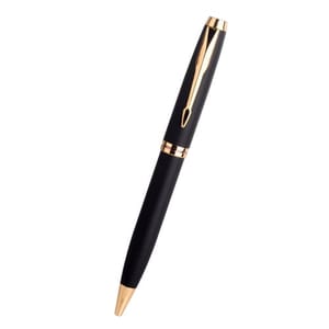 Standard Black Ballpoint Pen with Matte-finishing & Ideal gifting item suitable to all industries