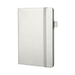 A5 Classic White Corporate Diary with Italian PU Cover Diary_04 budget-friendly & best selling gifting items For Corporate