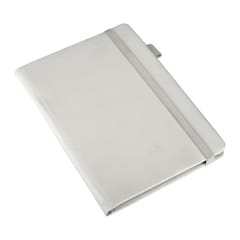 A5 Classic White Corporate Diary with Italian PU Cover Diary_04 budget-friendly & best selling gifting items For Corporate