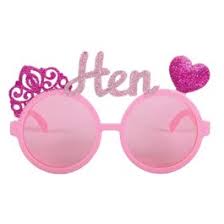 Hen Party Glasses ,Hen Sunglasses ,Googles Fancy Dress, Hen Night Party, Party Accessories ( Colour As Per Available )