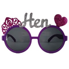 Hen Party Glasses ,Hen Sunglasses ,Googles Fancy Dress, Hen Night Party, Party Accessories ( Colour As Per Available )