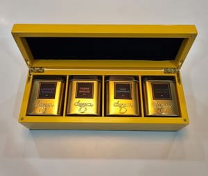 Fine Black Tea Chest Minty & Mouthful - Festive Hamper set With Flavour From India