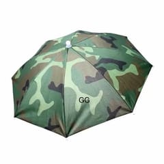 Hat Umbrella Colorful Party Hats , Military Colorful Beach Party Hats , Premium Quality Hat Umbrella For Kids & Adults , Polyester Umbrella Size  In open 52 cm ,Size In Fold 30 cm ,Gift For Your Kids In Rainy Season