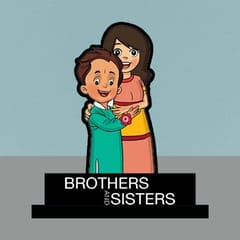 Brother & Sister Rakhi hamper  Includes Rudraksha Rakhi,Sister Wine Mug,Brother Sister Caricature,Best Sister Coaster,Keychain,Chocolate Pouch & Best wishes Card a personal touch to the gift hamper